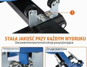 VEVOR maszyna do sitodruku 4 kolory 1 stacja, 54 x 45 cm – prasa sitodrukowa – zdjęcie 3