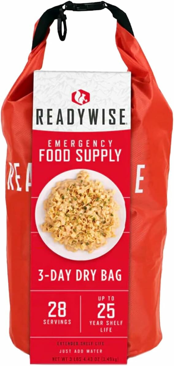 ReadyWise Grab & Go 28 porcji – żywność liofilizowana na 3 dni dla 1 osoby
