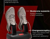 ShoeDry Ozone – elektryczna suszarka do butów z funkcją ozonowania, czarna – zdjęcie 5