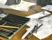 Faber-Castell Pitt węgiel rysunkowy naturalny 5-8 mm, 12 sztuk – zdjęcie 2