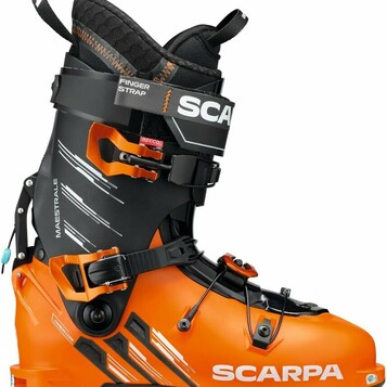 Scarpa Maestrale 110 – męskie buty skiturowe, rozmiar 29,5, pomarańczowo-czarne