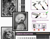 HIFORNY zestaw 58 ołówków do szkicowania ze szkicownikiem – zdjęcie 5