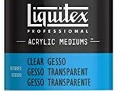 Liquitex Professional Clear Gesso 473 ml – przezroczysty podkład malarski – zdjęcie 1