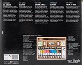 Talens Van Gogh zestaw 10 farb olejnych po 40 ml w drewnianym pudełku z paletą – zdjęcie 2