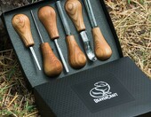 BeaverCraft SC05 – zestaw 6 dłut do rzeźbienia w drewnie, stal węglowa – zdjęcie 2