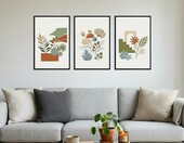 RLAVBL zestaw 6 czarnych ramek na plakaty 40x60 cm – gotowe ramy ścienne – zdjęcie 5