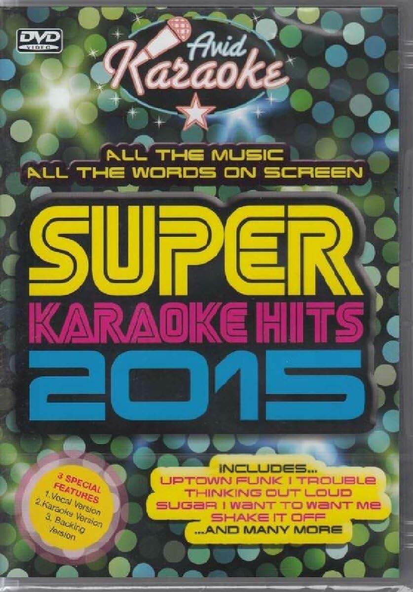 Super Karaoke Hits 2015 – płyta DVD karaoke z 20 przebojami pop