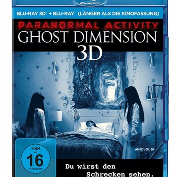 Horror na Blu-ray 3D + 2D Paranormal Activity (stan nowy)