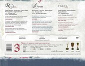 Three Live Operas – Rigoletto, La Traviata i Tosca, zestaw 4 płyt DVD – zdjęcie 2