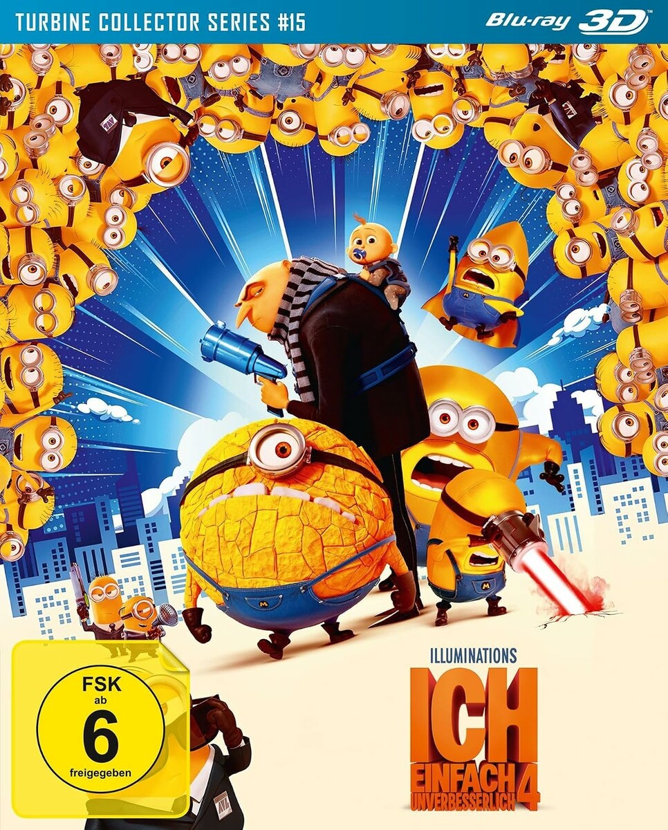Ja, Szkaradek 4 (Despicable Me 4) 3D – Blu-ray 3D, Turbine Collector Series #15