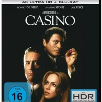 Dramat kryminalny 4K Kasyno (Casino) Scorsese (stan nowy)