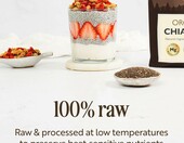 Sevenhills Wholefoods organiczne nasiona chia 1 kg – surowe, certyfikat bio – zdjęcie 4