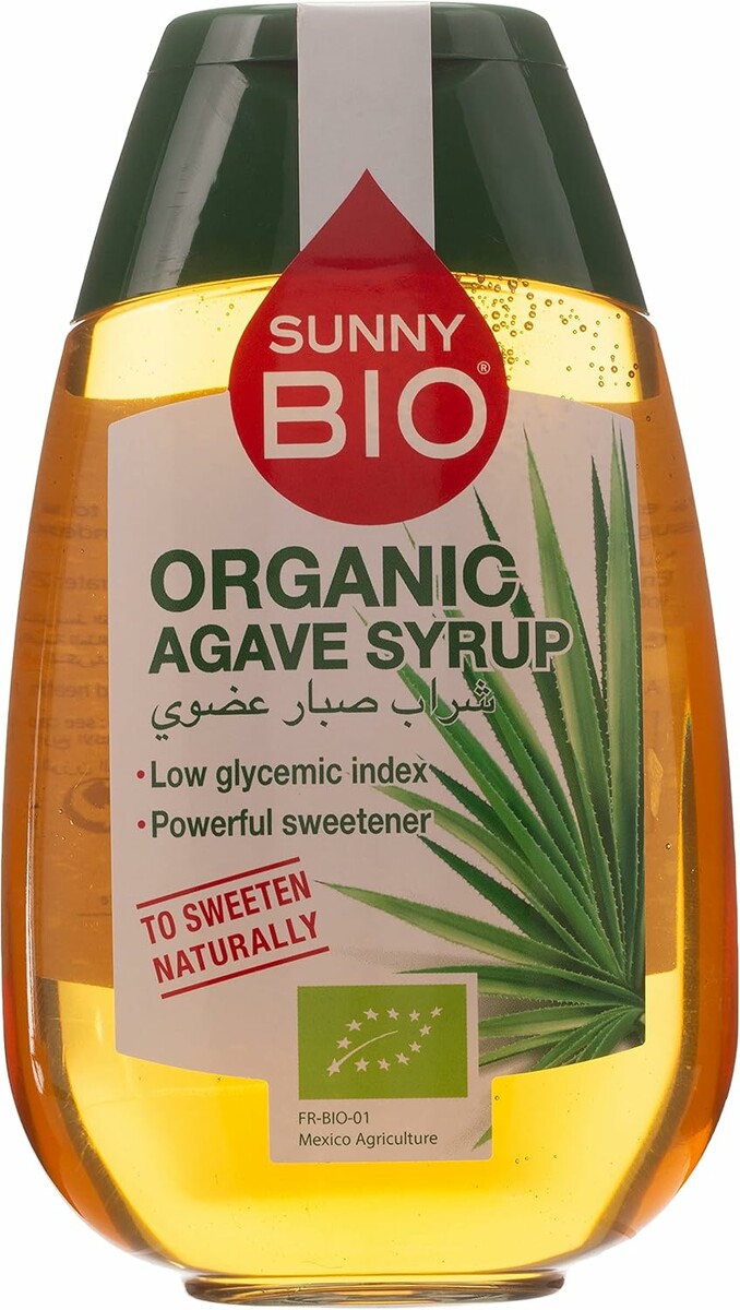 Sunny Bio syrop z agawy bio 500 g – naturalny słodzik w butelce squeezer
