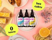 N!CK'S krople stewii 50 ml – płynny słodzik zero kalorii – zdjęcie 3