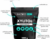 Nature Diet ksylitol 1 kg – naturalny cukier brzozowy o niskim IG – zdjęcie 4