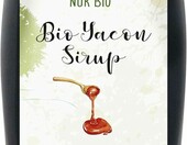 NurBio syrop Yacon Bio 450 g – naturalny syrop słodzący z korzenia yacon – zdjęcie 1