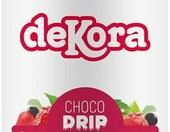 Dekora Top Drip Cherry Red 180 g – polewa do tortów z efektem kapania – zdjęcie 1