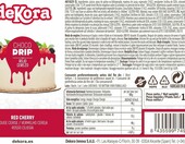 Dekora Top Drip Cherry Red 180 g – polewa do tortów z efektem kapania – zdjęcie 3
