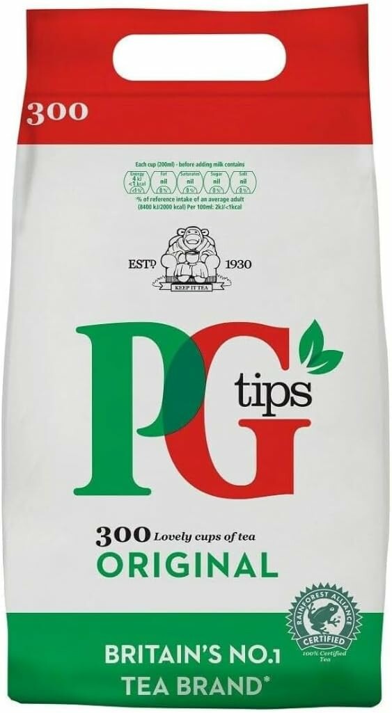 PG tips czarna herbata ekspresowa 300 torebek (870 g)