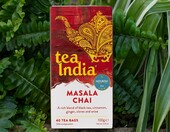 Tea India Masala Chai – herbata czarna z przyprawami, 40 torebek – zdjęcie 2