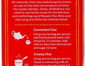 Tea India Masala Chai – herbata czarna z przyprawami, 40 torebek – zdjęcie 4