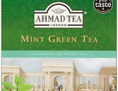 Ahmad Tea Green Mint – zielona herbata z miętą, 100 torebek – zdjęcie 1
