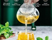 Ahmad Tea Green Mint – zielona herbata z miętą, 100 torebek – zdjęcie 3
