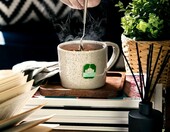 Ahmad Tea Green Mint – zielona herbata z miętą, 100 torebek – zdjęcie 4