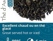 Khla organiczna herbata oolong niebieska – 80 torebek piramidek – zdjęcie 3