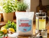 Malinowe kwasek cytrynowy spożywczy E330 – 5 × 1 kg – zdjęcie 3