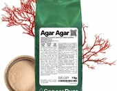 SaporePuro agar agar w proszku 1 kg – roślinny środek żelujący – zdjęcie 1