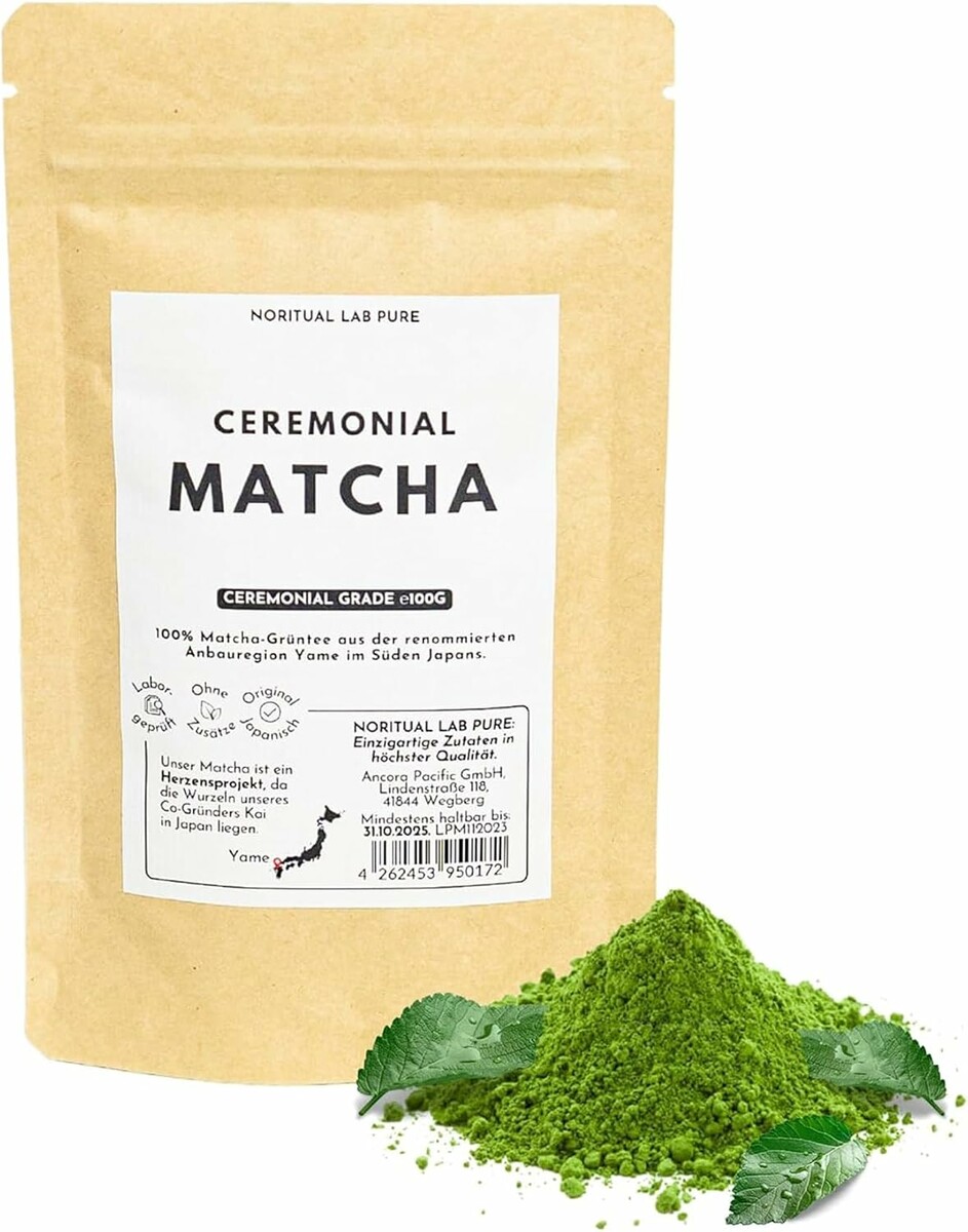 NORITUAL LAB Ceremonial Matcha 100 g – japońska matcha w proszku