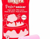 dekora masa cukrowa beżowa 250 g – fondant do tortów i dekoracji – zdjęcie 1