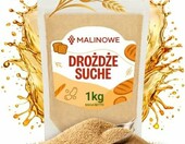 Malinowe drożdże piekarskie suche instant 1 kg – zdjęcie 1
