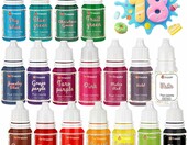 Treedoa barwniki spożywcze w płynie – zestaw 18 kolorów po 10 ml – zdjęcie 1