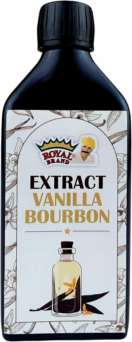 Royal Brand naturalny ekstrakt z wanilii Bourbon 250 ml – aromat do ciast i deserów