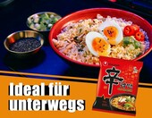 Nongshim Shin Ramyun – ostra koreańska zupa ramen, 20 x 120 g – zdjęcie 5
