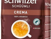 Schwiizer Schüümli Crema kawa ziarnista 1 kg – 100% arabika – zdjęcie 1