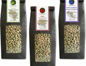 Kawa zielona Rohebohnen – zestaw 3 x 500 g surowych ziaren arabiki – zdjęcie 1
