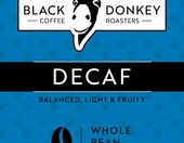 Black Donkey kawa bezkofeinowa ziarnista 1 kg – średnio palona – zdjęcie 2