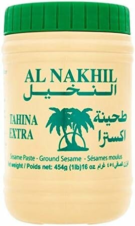 Al Nakhil Tahina – pasta sezamowa tahini, słoik 454 g
