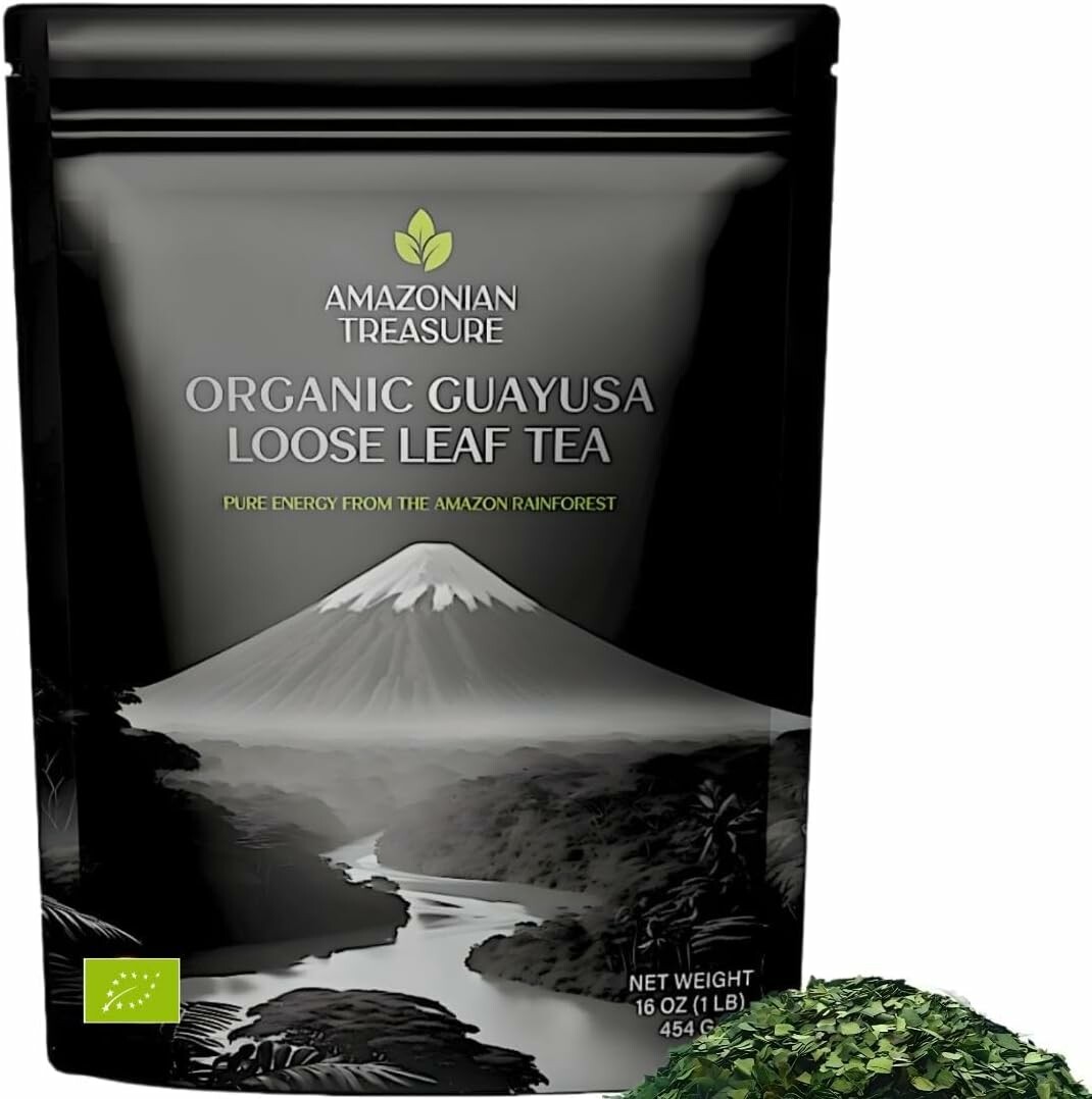 Amazonian Treasure guayusa liściasta 454 g – ekologiczny napar z Ekwadoru