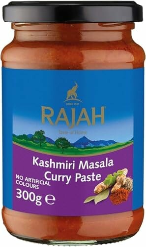 Rajah Kashmiri Masala – ostra pasta curry, 3 x 300 g