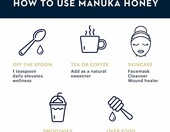Manuka Health MGO 400+ miód Manuka z Nowej Zelandii, 500 g – zdjęcie 5