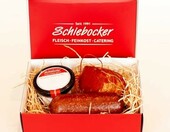 MEISTER'S zestaw wędlin z Górnych Łużyc – salami, szynka i mettwurst w słoiku, 750 g – zdjęcie 1