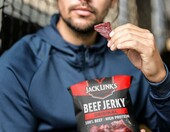 Jack Link's Beef Jerky Original 12 × 60 g – suszona wołowina, przekąska proteinowa – zdjęcie 5