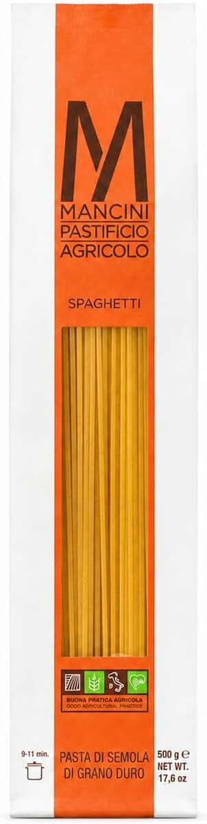 Mancini Spaghetti 500 g – włoski makaron z pszenicy durum