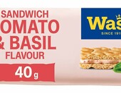 Wasa Sandwich pomidor i bazylia – pieczywo chrupkie z serem, 24 x 40 g – zdjęcie 1