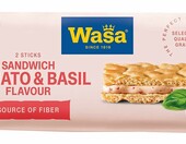 Wasa Sandwich pomidor i bazylia – pieczywo chrupkie z serem, 24 x 40 g – zdjęcie 3