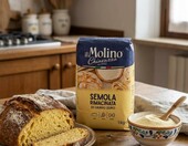 Il Molino Chiavazza mąka pszenna z durum 2 x 1 kg – włoska mąka do chleba i pizzy – zdjęcie 3